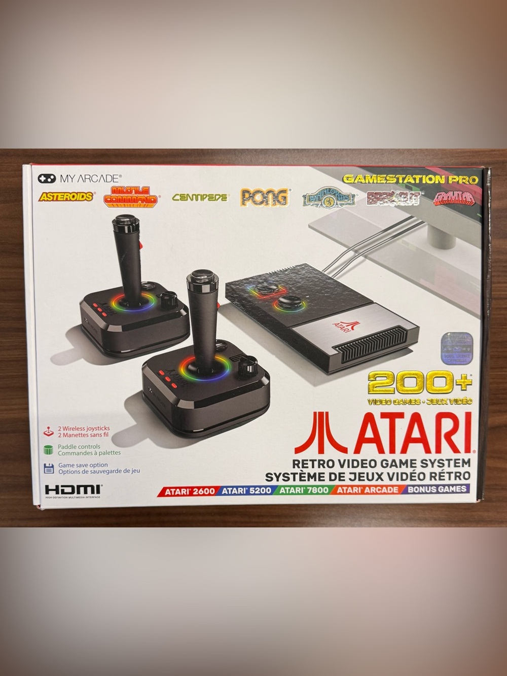 Atari Retro Video Game System Bundle in Black